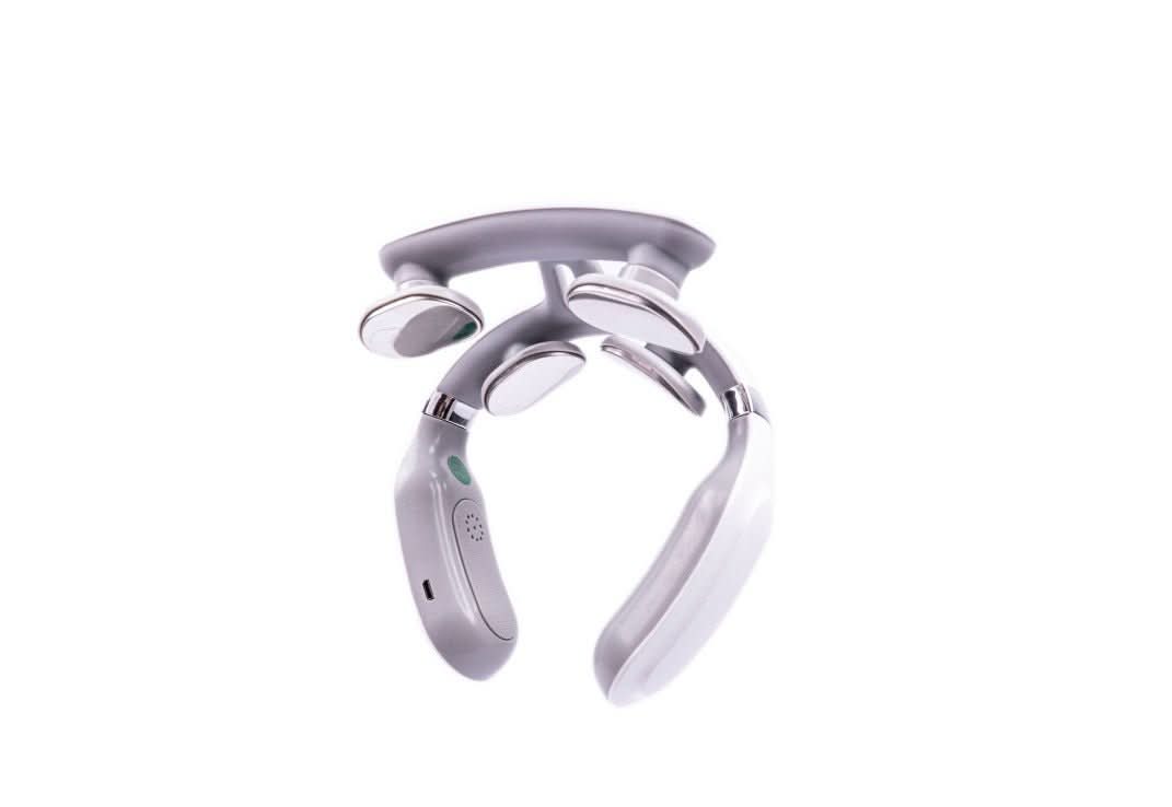 Nakke Massager 4-i-1 med Varme og Vibration - Massageapparat til Nakke 6