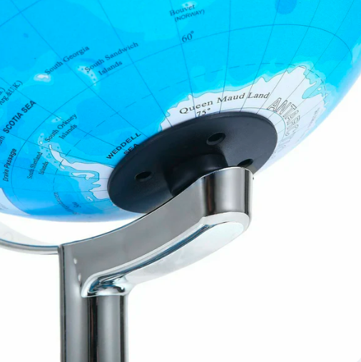 Natlampe Flydende Globus med LED Konstellationer til Stue og Soveværelse 2
