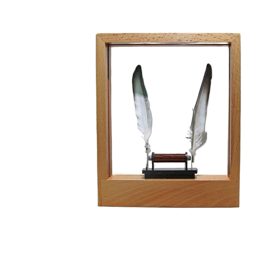 Natlampe til Børn med Fjer Effekt - Blødt LED Lys til Beroligende Atmosfære 0