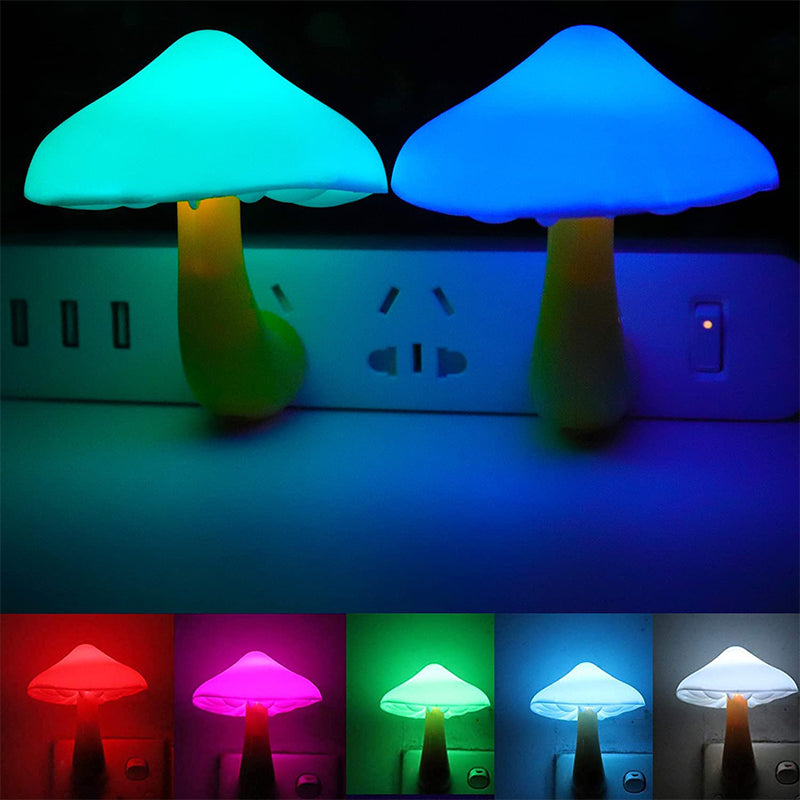 Nattelys Lampe Svampedesign til Soveværelse 1