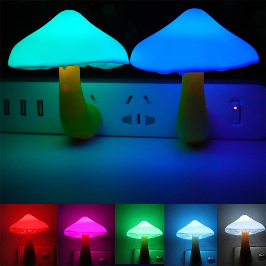 Nattelys Lampe Svampedesign til Soveværelse 1