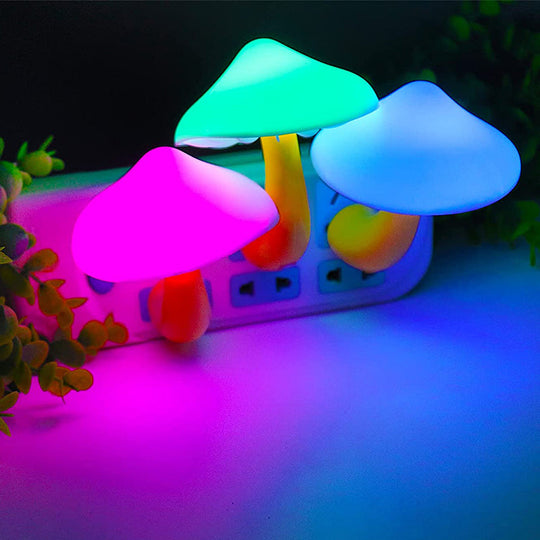 Nattelys Lampe Svampedesign til Soveværelse 4