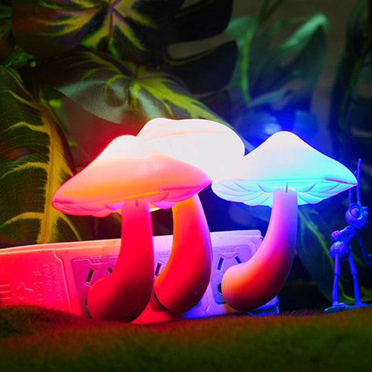 Nattelys Lampe Svampedesign til Soveværelse 5