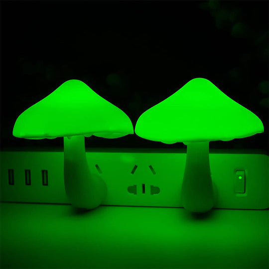 Nattelys Lampe Svampedesign til Soveværelse 8