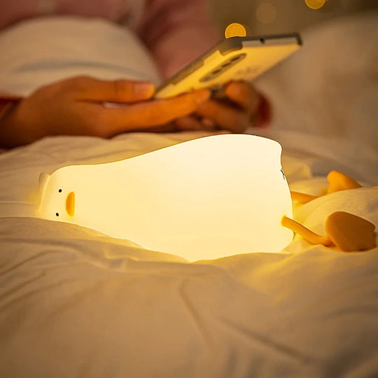 Nattlampe Andedesign Med Justerbare Lysindstillinger 0