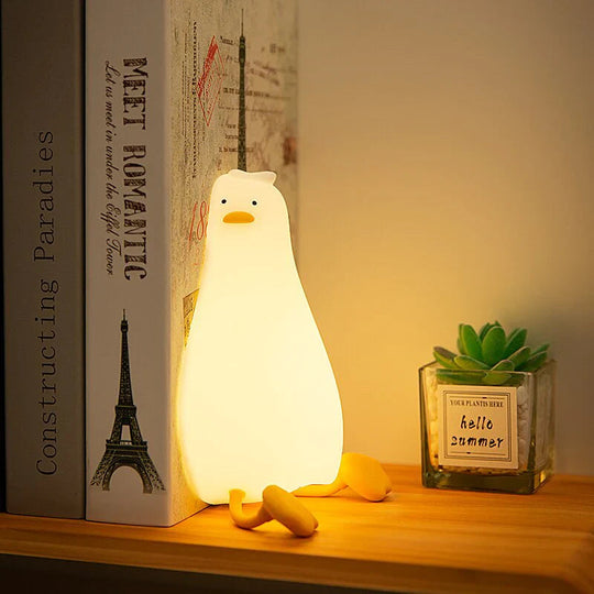 Nattlampe Andedesign Med Justerbare Lysindstillinger 1