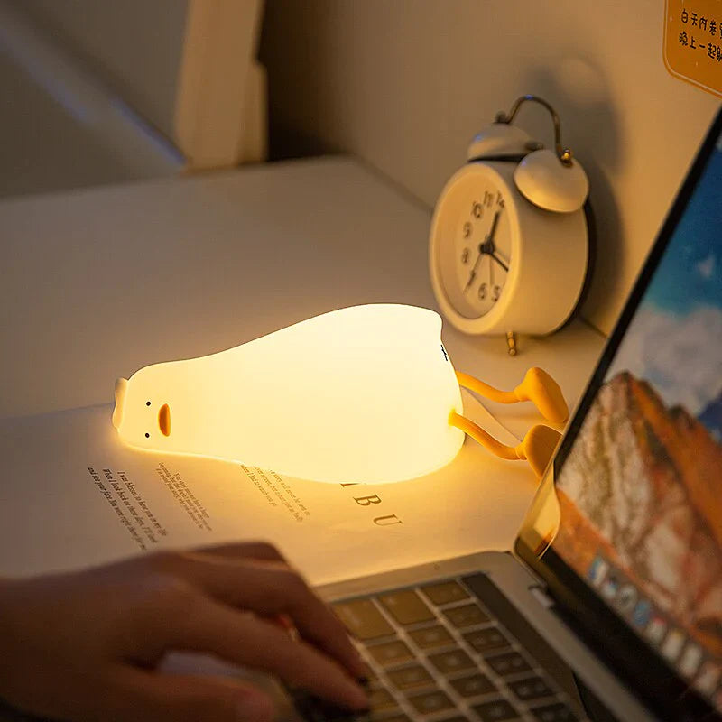Nattlampe Andedesign Med Justerbare Lysindstillinger 4