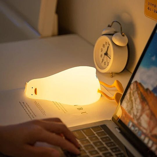 Nattlampe Andedesign Med Justerbare Lysindstillinger 4