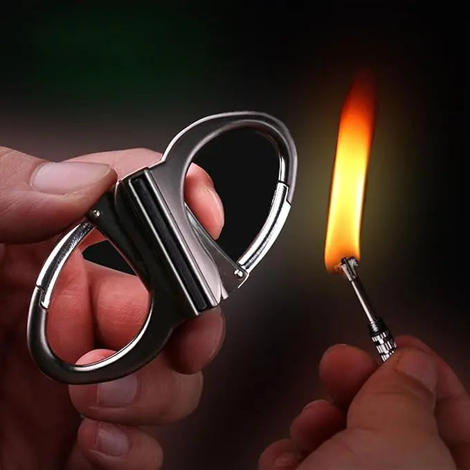 Nøglering Lighter til Udendørs Brug Kompakt Vindtæt 0