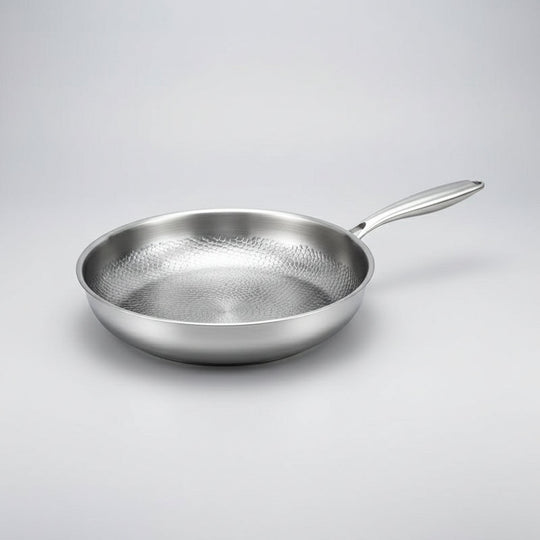 Non-Stick Stegepande Håndhamret Design til Induktionskomfur 7