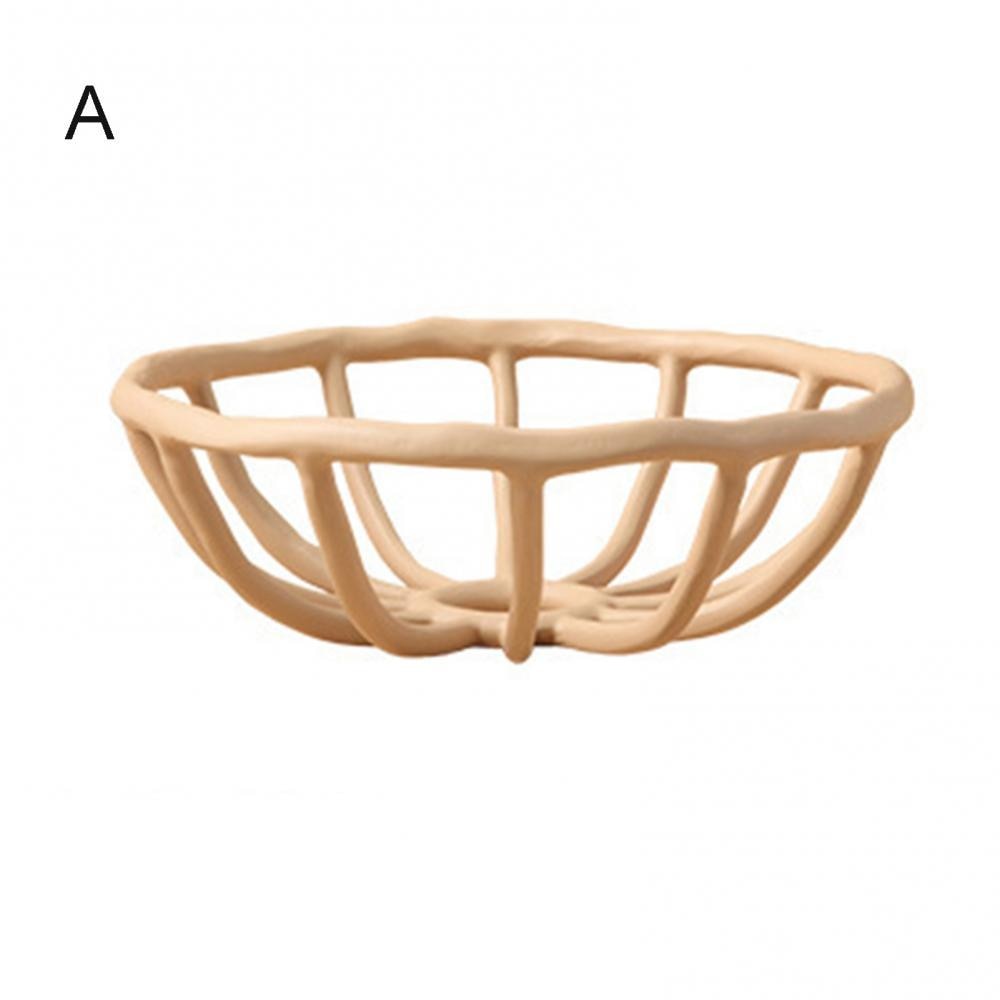 Nordic Resin Frugtskål Dekorativ 0