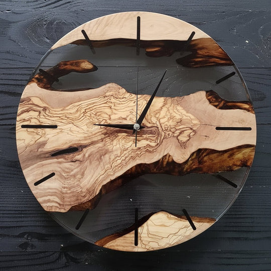 Nordic Wooden Wall Clock Minimalist Design 1