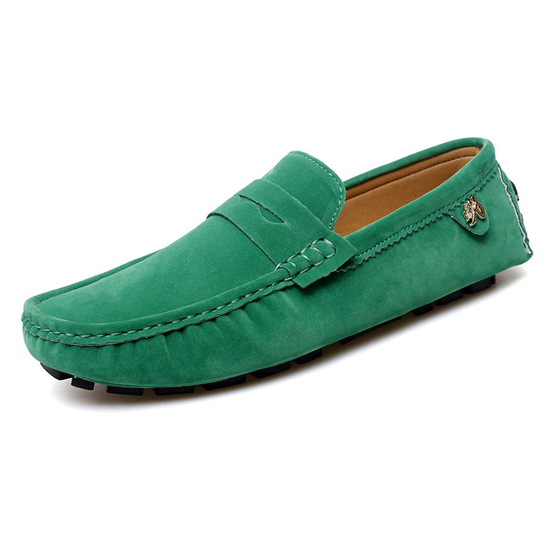 Herre Moccasins Casual Design Gummi