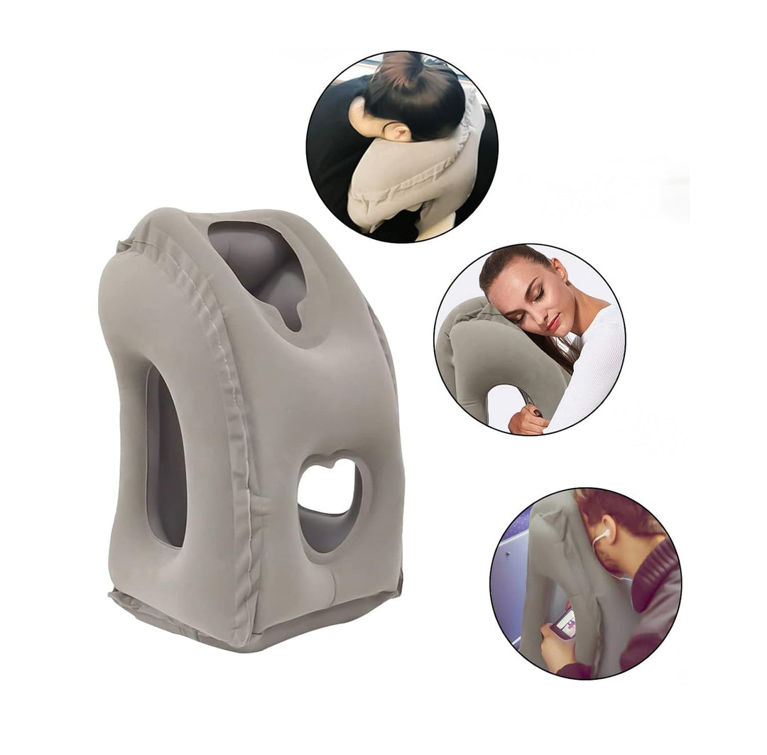 Oppustelig Rejsepude Ergonomisk Design 0