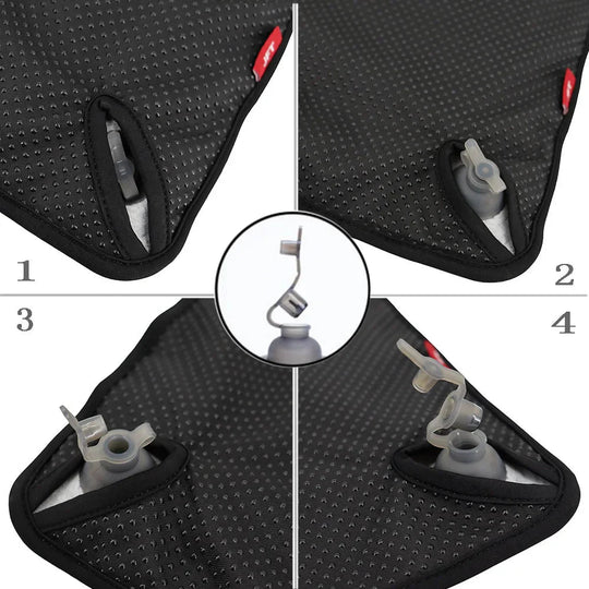 Oppustelig Stolepude til Kontor og Hjem Justerbar Komfort 6