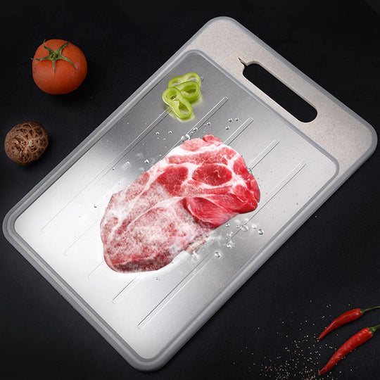 Optøningsbakke til Hurtig Optøning af Frosne Madvarer med Skridsikker Bund 7