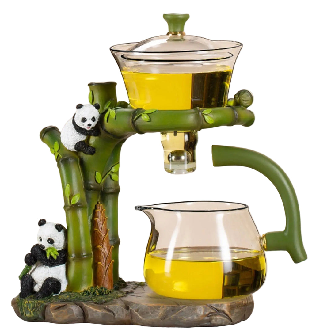 Panda Teaset til Teelskere med Legende Design og Ergonomisk Håndtag 0
