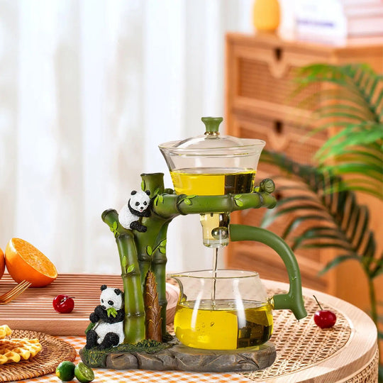 Panda Teaset til Teelskere med Legende Design og Ergonomisk Håndtag 1
