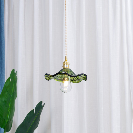 Pendellampe i Hibiscus Blomst Design 3