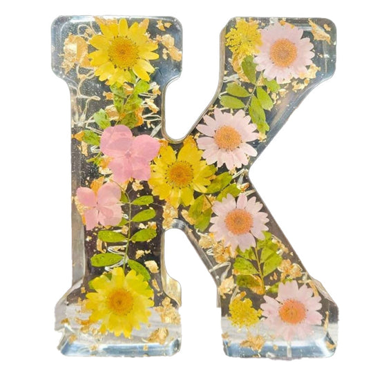 Personligt Natlys med Tørrede Blomster Design 12