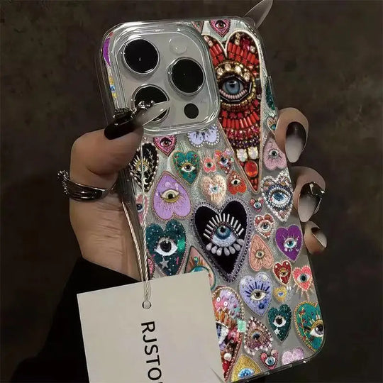 Phone Case med Personlighed og Malet Design til iPhone 5