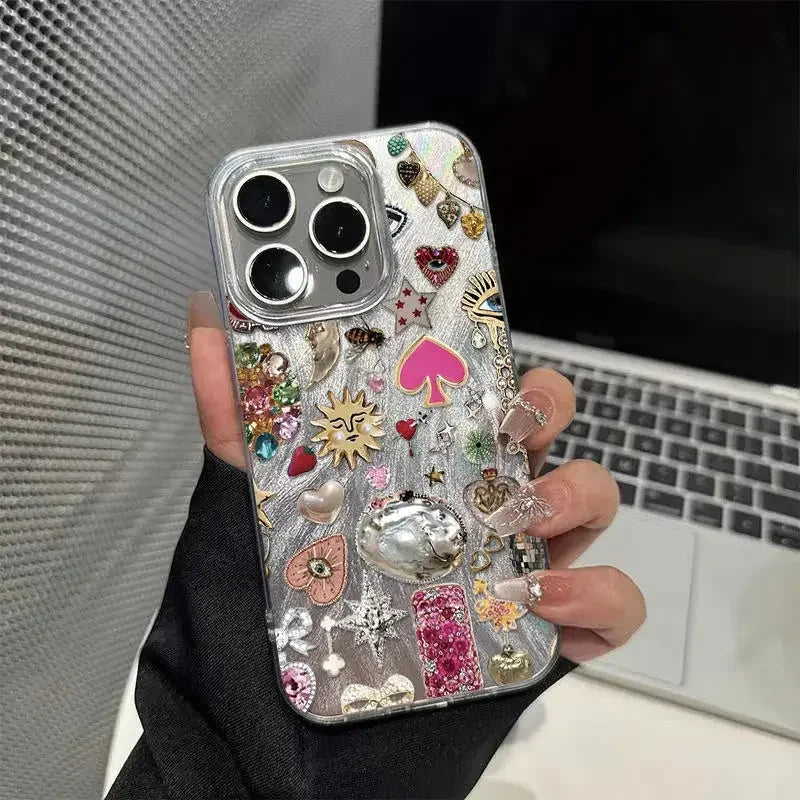 Phone Case med Personlighed og Malet Design til iPhone 7