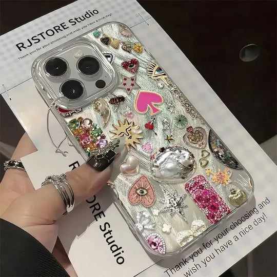 Phone Case til iPhone med Retro Design 3