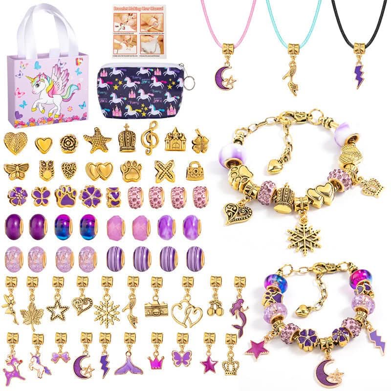 Pige Armbåndssæt med Funklende Charms 21