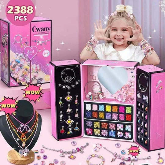 Pige Armbåndssæt med Funklende Charms 23