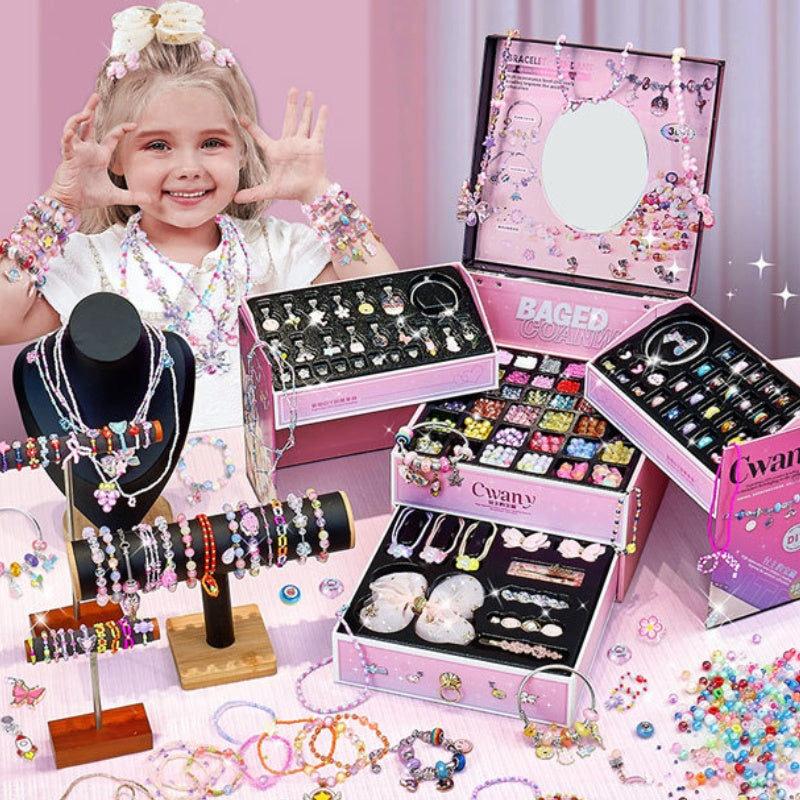 Pige Charm Armbånd DIY Kit 13