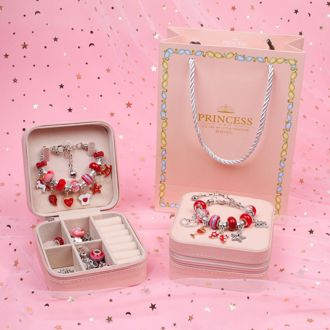 Pige Charm Armbånd DIY Kit 5