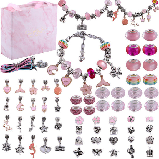 Pige Charm Armbånd DIY Kit 6
