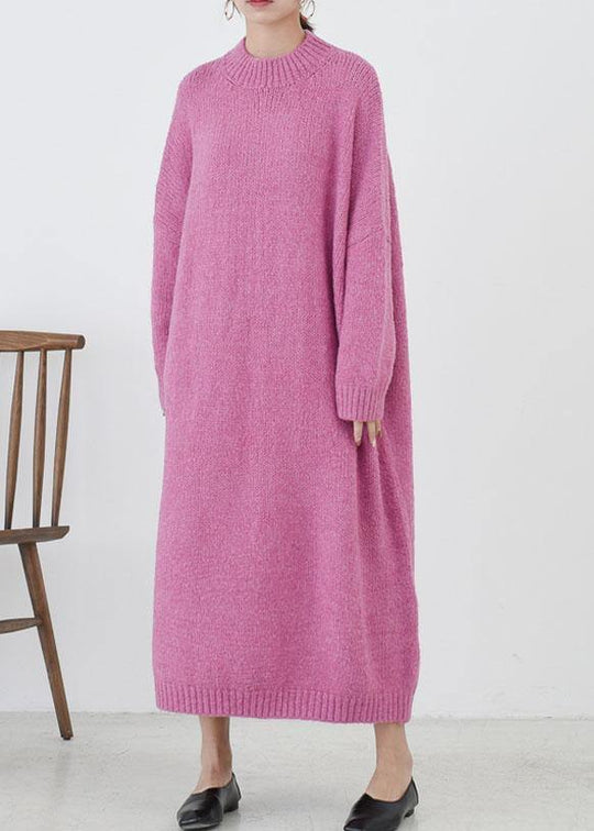 Plus Size O-hals Sweater til Efterårsvejr 1