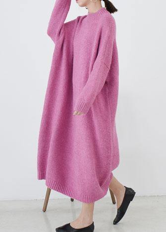Plus Size O-hals Sweater til Efterårsvejr 3