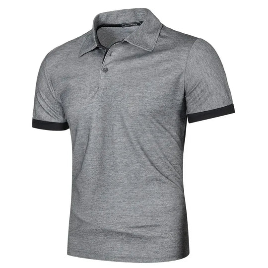 Polo Shirt Mænd Kort Ærme Letvægt Casual T-shirt 6