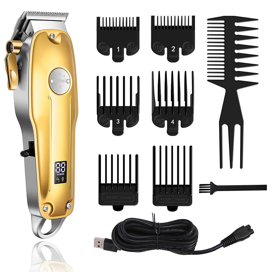 Professionel 3-i-1 Hårtrimmer og Barbermaskine 4