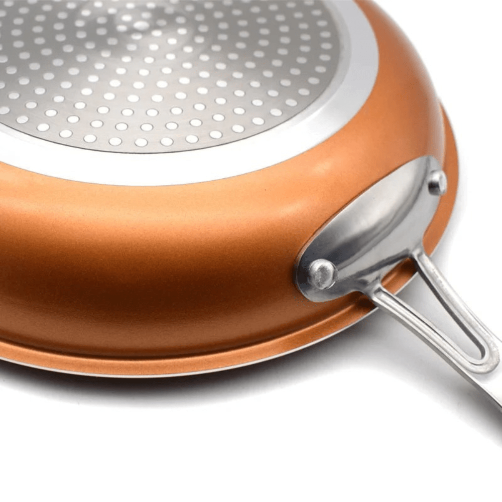 Professionel Kobberpande med Non-Stick Belægning 7