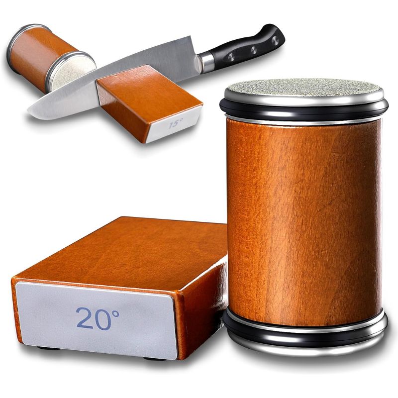 Professionel Rulleknivsliber til Kokkeknive 0