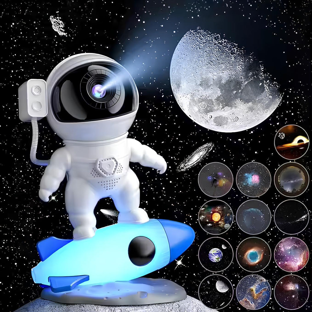Projektlampe til Astronauter med Galaktisk Design 0