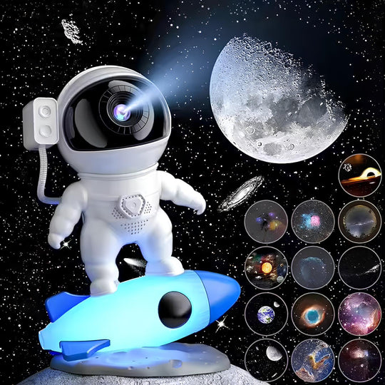 Projektlampe til Astronauter med Galaktisk Design 0