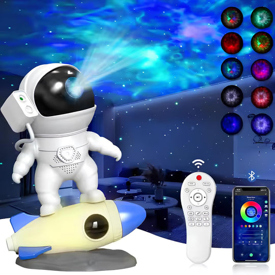 Projektlampe til Astronauter med Galaktisk Design 3