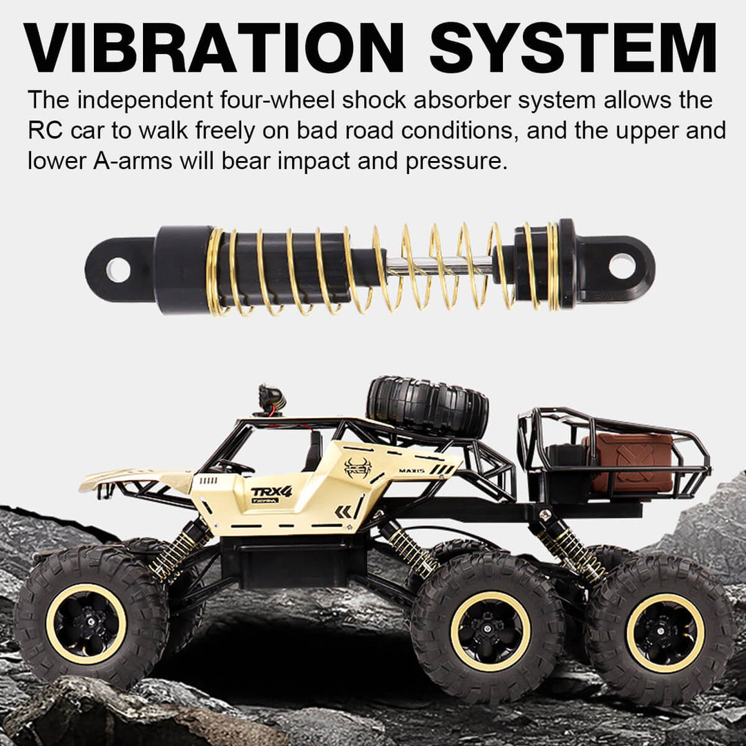 RC Monstertruck med 6WD og LED-lys 4