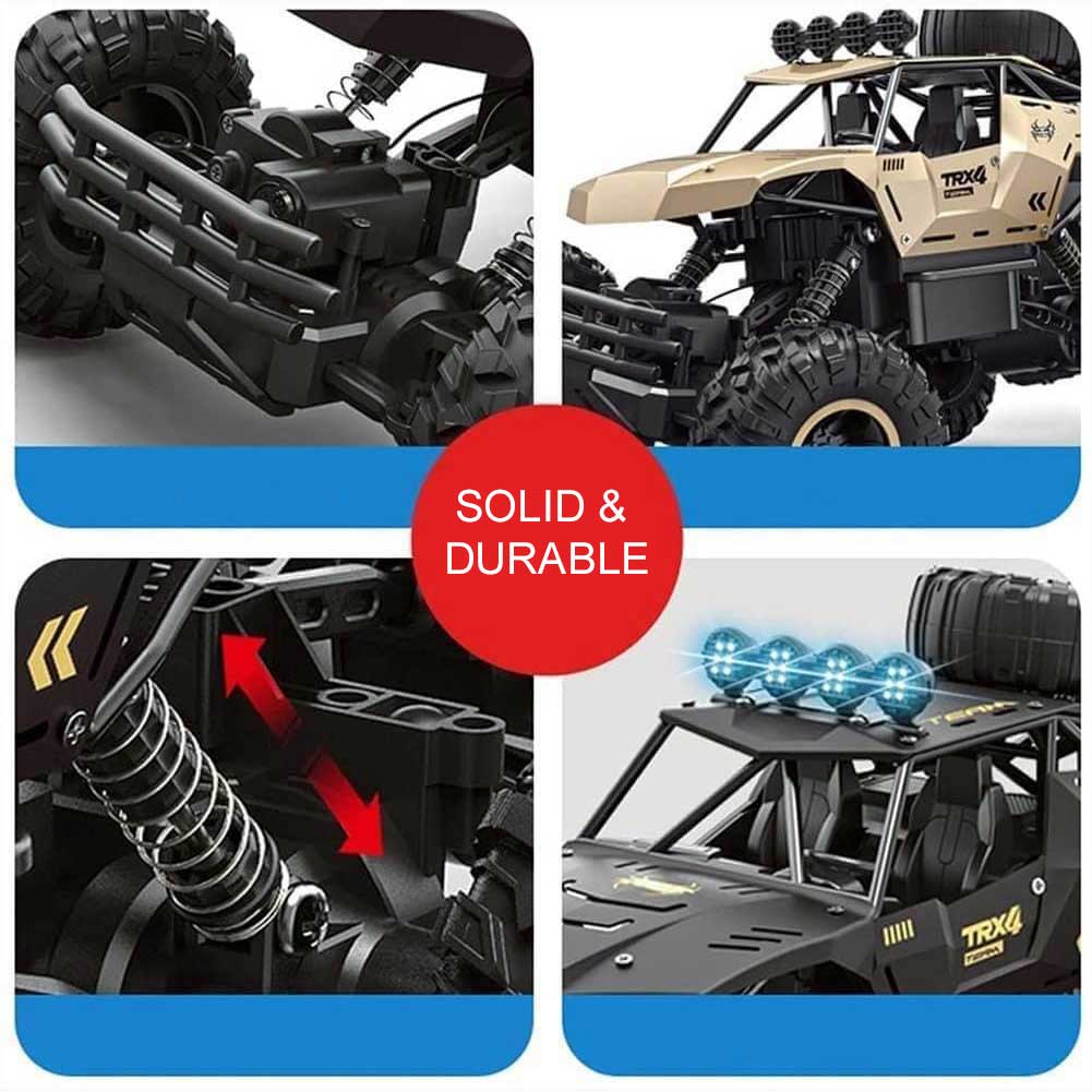 RC Monstertruck med 6WD og LED-lys 8