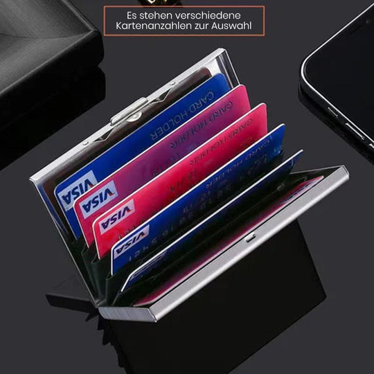 RFID-kortkasse Ultratynd med Magnetisk Lås 5