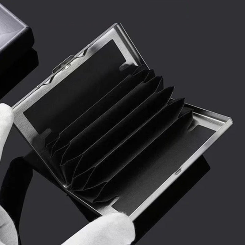 RFID-kortkasse Ultratynd med Magnetisk Lås 6