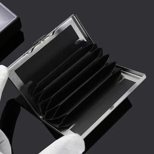 RFID-kortkasse Ultratynd med Magnetisk Lås 6