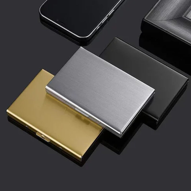 RFID-kortkasse Ultratynd med Magnetisk Lås 7