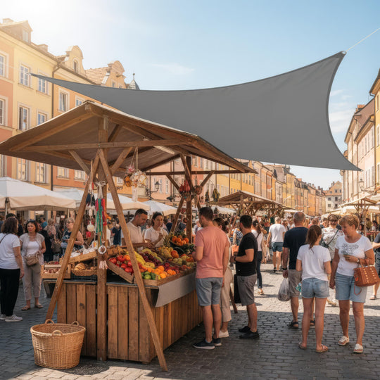 Rektangulært Solsejl Til Terrasse Og Have - Effektiv Skygge, Holdbar Konstruktion 3