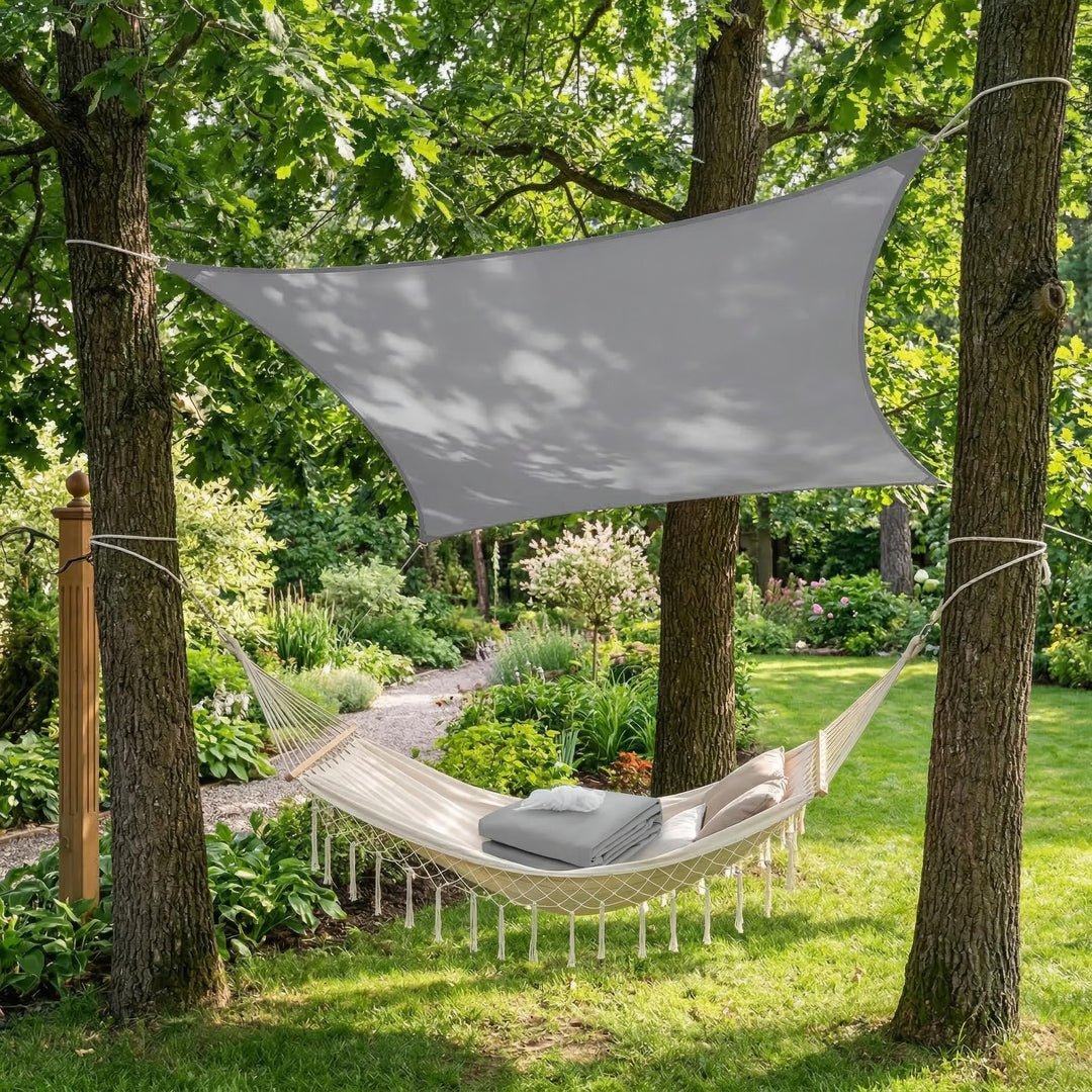 Rektangulært Solsejl Til Terrasse Og Have - Effektiv Skygge, Holdbar Konstruktion 5