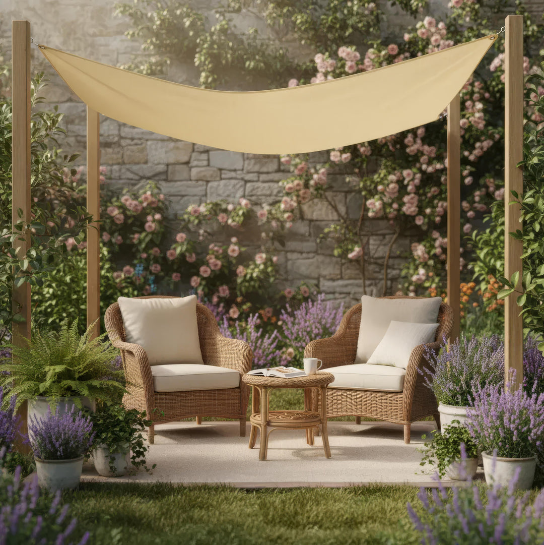 Rektangulært Solsejl Til Terrasse Og Have - Effektiv Skygge, Holdbar Konstruktion 7